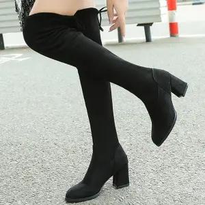 DD449 LK-R77T  기모 니하이 롱부츠