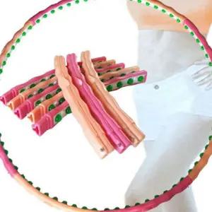 L22 스포츠 훌라후프 초급 1.3kg 1P 에어쿠션 돌기 마