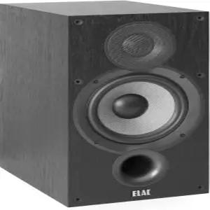 ELAC 데뷔 2.0 B6.2 책장 스피커 블랙(페어) - 1인치 천 돔 트위터 및 6.5인치 아라미드 섬유 우퍼 양방향