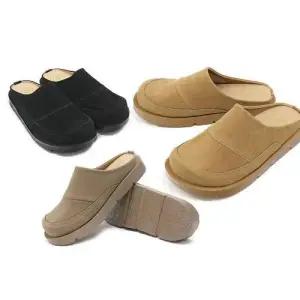 넓은 발볼 키높이 발편한 슬리퍼 국산 스프리트 가죽 WF05E8C