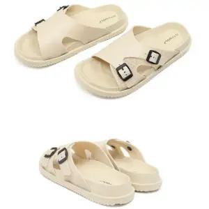 남녀공용 슬리퍼 발등 매쉬 투버클 편한 슬리퍼 WF05ED1