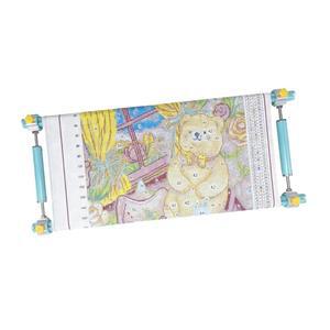 니들포인트 프레임 커플 후프 아트 프레임 자수 범용 듀티 스크롤 클립 프레임 4슬롯 위한 페인팅을 실크 세트(80cm) 자수 퀼팅 자수 헤비 및 조절 크로스