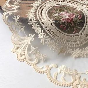 테이블러너 레이스 러너 플라워 자수 식탁보 M11623 테이블러너 식탁보