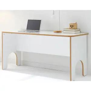 공간활용 라운드곡선 고품질 데스크 1600 책상 1color