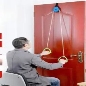 도르래운동기 팔운동 어께 도어 간편문고리 표준세트 운동기구 재활 재활운동기구