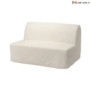LYCKSELE LOVAS 2인용 소파베드 (내추럴)