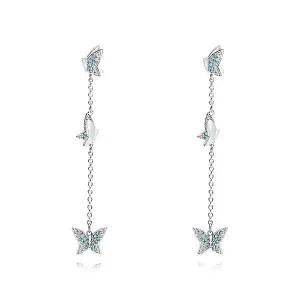 목걸이 5662182 Lilia 나비 드롭 여성목걸이 여자목걸이