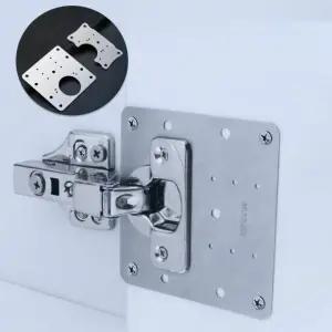 BUyuS 보강 경첩 플레이트 싱크대 보강판 욕실장 문짝 수리 장  buyus 굿딜 브이숍 illo001