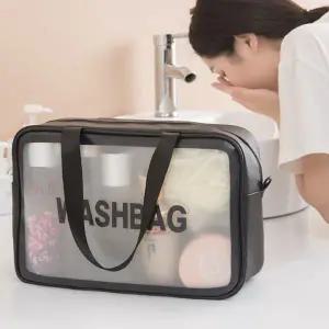 [NS홈쇼핑]여행용 방수 워시백 목욕 가방 수영 세면도구 수납 파우치 헬스 샤워 백..[35677882]