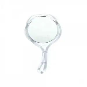 WL 투명 손잡이 손거울 미니거울 손잡이거울 화장거울 WFLMWWH