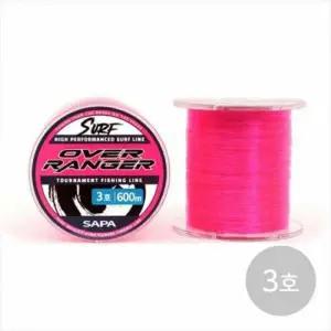 낚시용 형광 핑크 컬러 모노 라인 낚시줄