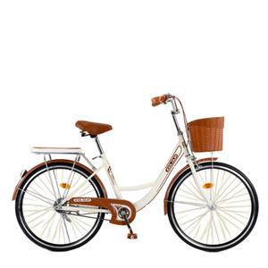 클래식자전거 출퇴근 여성 24인치 여성용 자전거 바구니자전거