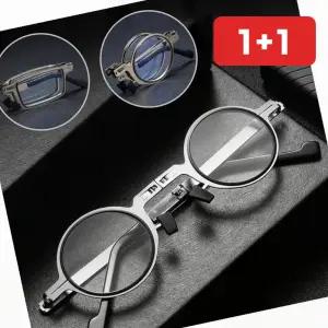 휴대용 접이식 돋보기 안경테 1+1