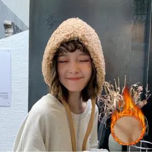 여성 겨울모자 안감퍼 뽀글이 귀달이 바라클라바 3색