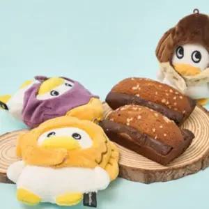 오리 인형 굿즈 귀여운 키링 가방장식 키홀더 (WFHEPX0)