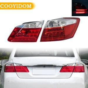 자동차 후면 범퍼 테일 라이트 브레이크 중지 혼다 어코드 9th 2014 2015 테일 램프 33500T2AH01 용 역방향