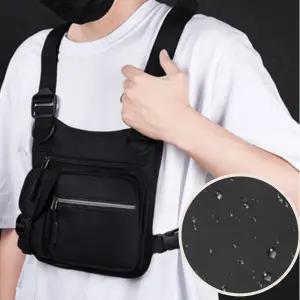 퀵 라이더 배달가방 오토바이 조끼형 체스트백 앞가방