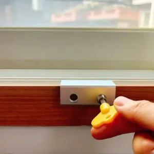 샷시 창문 잠금장치 창틀 도어 스토퍼 시건 안전 고정기