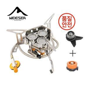 Widesea 캠핑 관광 버너 6800W 가스 스토브 조리기구 휴대용 용광로 피크닉 바베큐 용품 야외 레크리에이션
