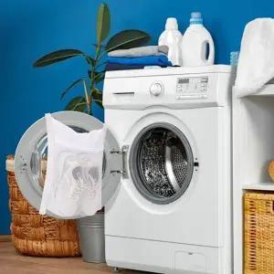 (색상 화이트)메쉬 운동화 데일리 세탁 파우치 신발 건조망 빨래망 슈즈망