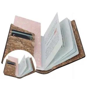 여권지갑 코르크 명품여권지갑