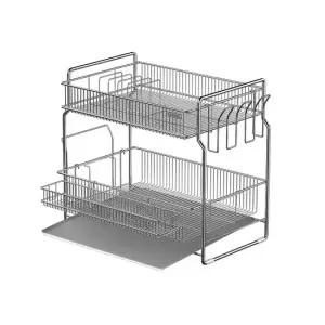 리벤스 프리미엄 304 올스텐 2단 물빠짐 식기건조대