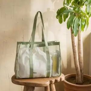 메쉬 숄더 비치백 수영장 헬스장 사우나가방 스파백_24137533