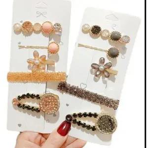 헤어핀 삔 집게 여성 머리핀 패션 데일리 5종