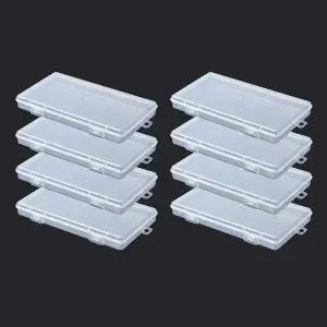 포토카드 슬림 케이스 수납 8p세트 직사각소형수납통 미니직사각통