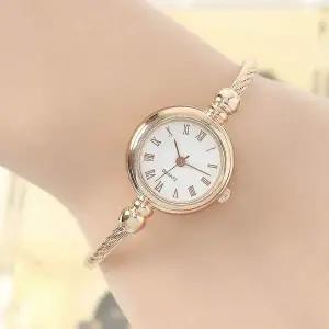 여성 로마 숫자 시계 손목시계 뱅글 시크 패션시계