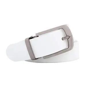 가죽 허리띠 화이트 20대 남자 A5 통가죽 벨트 30대 긴벨트