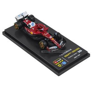 부라고 1:64 2025 페라리 SF25  16 찰스 르클레르 MCL39 RB21 다이캐스트 정밀 모델 합금 자동차 모형 장난