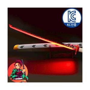 리베니 LED 카타나 귀멸의 칼날 검 장난감 칼 일륜도 귀칼 젠이츠 렌고쿠 탄지로 무이치로 기유 이노스케