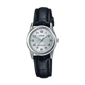[신세계라이브쇼핑]카시오 LTP-V001L-7B 여성 아날로그 가죽 손목 시계