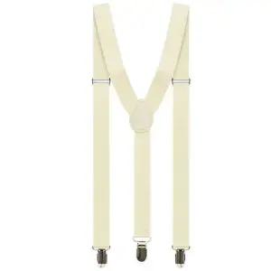 어깨멜빵 성인 아이보리 고정 얇은멜빵