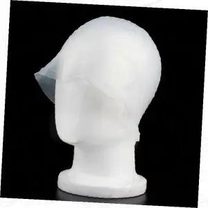 염색 탈색 실리콘 헤어캡 투명 방수 미용 헤어모자 셀프염색 브릿지용