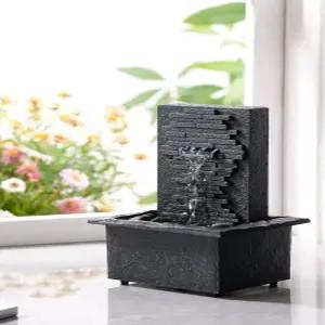 미니분수대 인공폭포 실내 인테리어 가습기 연못