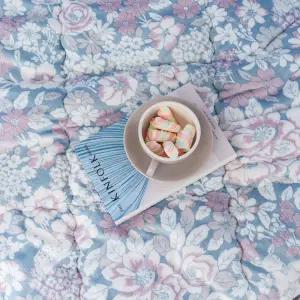 [국내생산] 코트니 극세사 차렵이불 침구세트 (이불+베개커버+패드) 겨울용