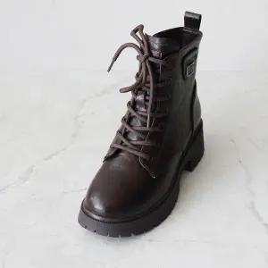 [롯데백화점]원더슈즈 베리든 컴포트 쿠션 미끄럼방지 키높이 워커부츠 6CM P-S930