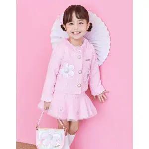 [프랜치캣](강남점)핑크트위드자켓 스커트세트 Q41DCK020 CS080