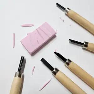 조각칼 도장 5종세트 지우개 만들기 목공용