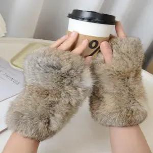 리얼 밍크 털장갑 암워머 선물 핸드워머 보호 장갑 손목