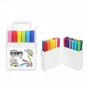 [문화연필] 24색 유성매직