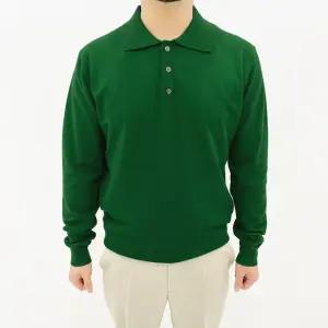 남자 남성 무지 카라티 니트 티셔츠 긴팔 봄 가을 데일리 베이직 기본핏 7color 네이브 니트 카라티