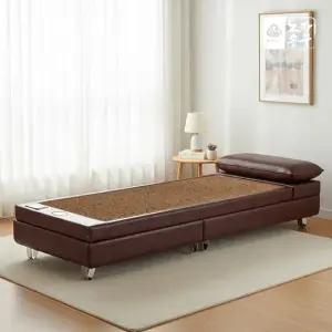 엘란 스윙1 천연가죽 침?볼 흙쇼파 평상형 카우치 온열소파