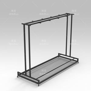 스노보드 스탠드형 거치대 스노우보드거치대 보관대 4단계 4겹 플래그십형 4개 블랙 진열장