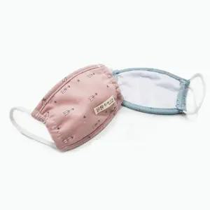 겨울 방한 북유럽 패턴 아동 면 마스크 4개 데일리순면 방한마스크 3D