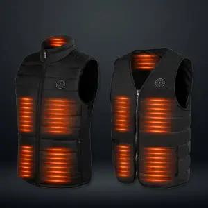 5,000mAh 겨울 발열 조끼 열선조끼 등산 낚시 온열조끼