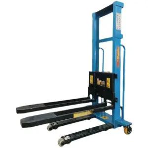 전동 포크 지게차 이동식 트럭 팔레트 차량 탑재형 스태커 운반기 미니