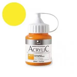 신한 아크릴물감 500ml 517 레몬옐로우 전문가용 개(1개입) (WFKGFSW)